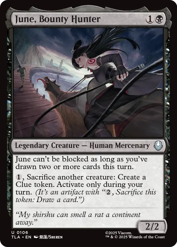 2025 Magic: The Gathering Avatar: The Last Airbender 2025 Magic: The Gathering Avatar: The Last Airbender #106 trading card