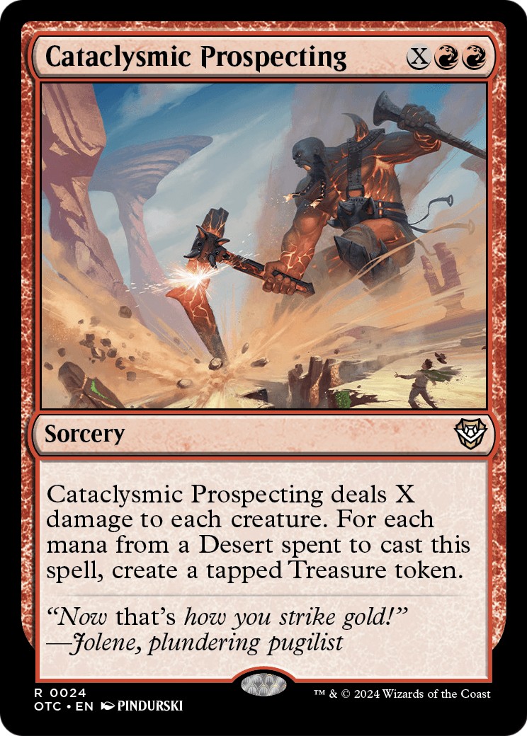 2024 Magic: The Gathering Outlaws of Thunder Junction 2024 Magic: The Gathering Outlaws of Thunder Junction #24 trading card