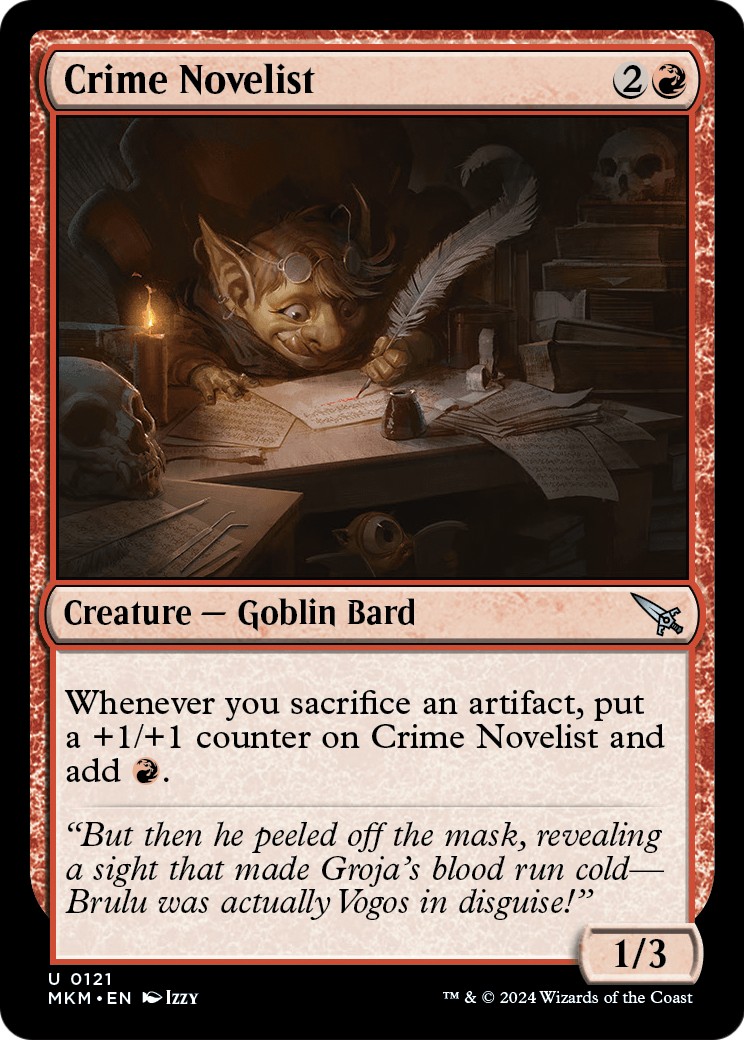 2024 Magic: The Gathering Murders at Karlov Manor 2024 Magic: The Gathering Murders at Karlov Manor #121 trading card