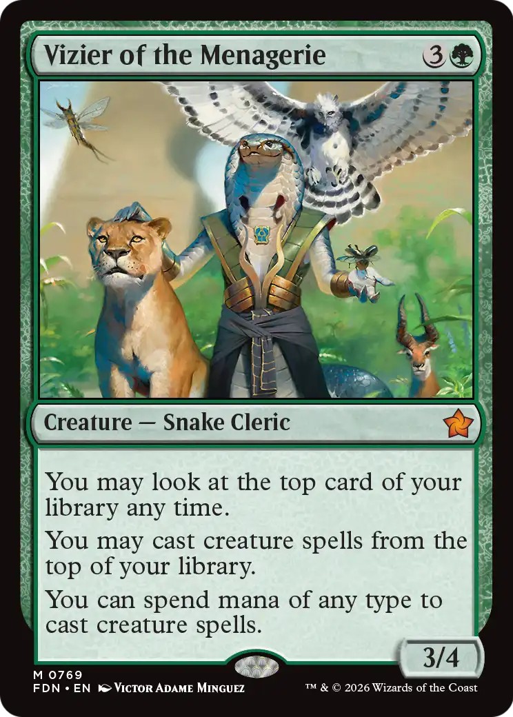 2026 Magic: The Gathering Foundations 2026 Magic: The Gathering Foundations #769 trading card