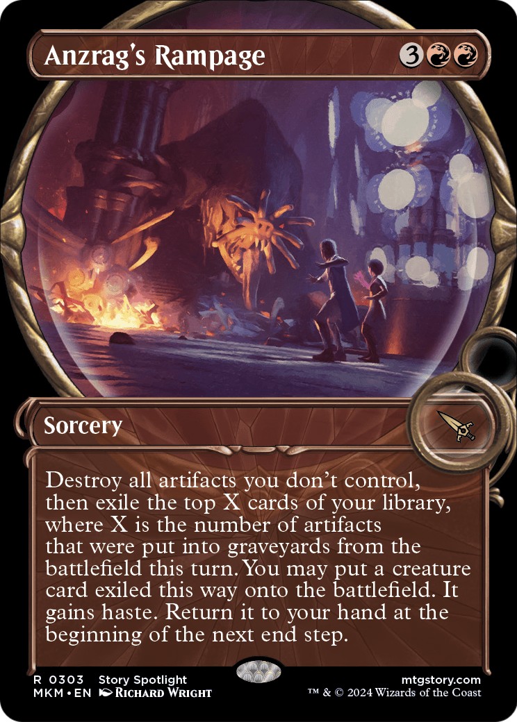 2024 Magic: The Gathering Murders at Karlov Manor 2024 Magic: The Gathering Murders at Karlov Manor #303 trading card