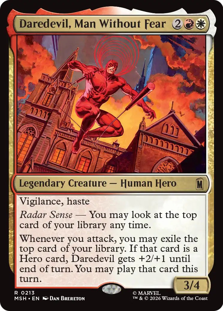 2026 Magic: The Gathering Marvel Super Heroes 2026 Magic: The Gathering Marvel Super Heroes #213 trading card