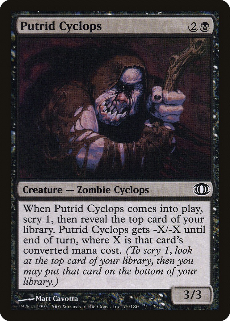 2007 Magic: The Gathering Future Sight 2007 Magic: The Gathering Future Sight #75 trading card