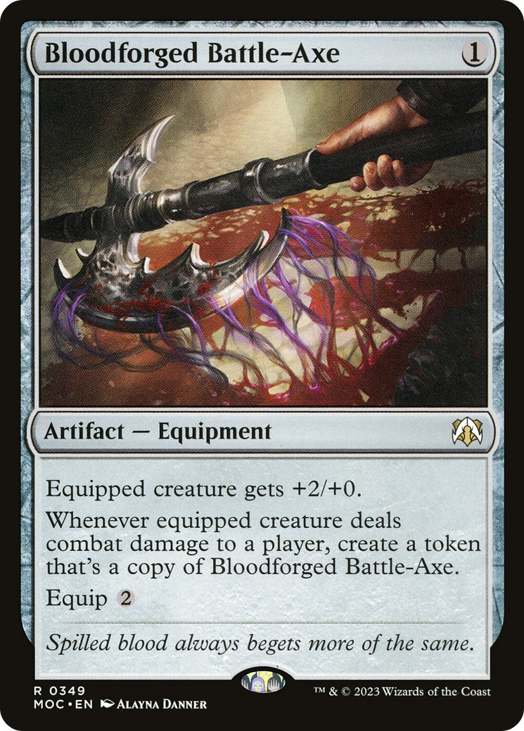 2023 Magic: The Gathering March of the Machine 2023 Magic: The Gathering March of the Machine #349 trading card