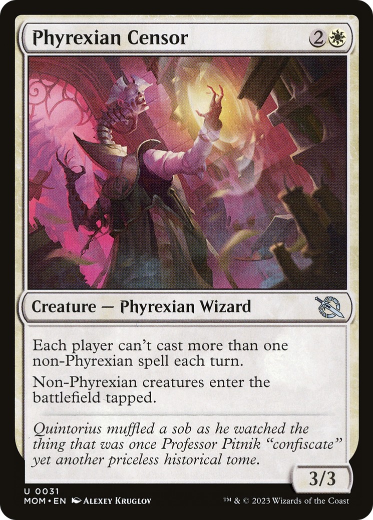 2023 Magic: The Gathering March of the Machine 2023 Magic: The Gathering March of the Machine #31 trading card