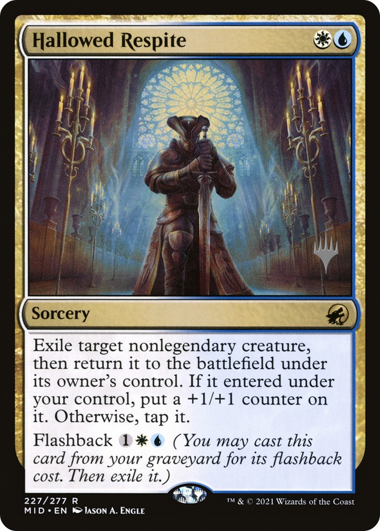 2021 Magic: The Gathering Innistrad: Midnight Hunt Promos 2021 Magic: The Gathering Innistrad: Midnight Hunt Promos #227p tra