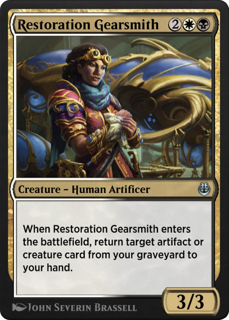 Restoration Gearsmith - Image 1