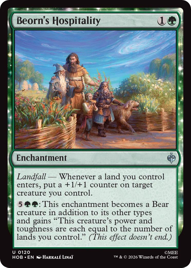 2026 Magic: The Gathering The Hobbit 2026 Magic: The Gathering The Hobbit #120 trading card