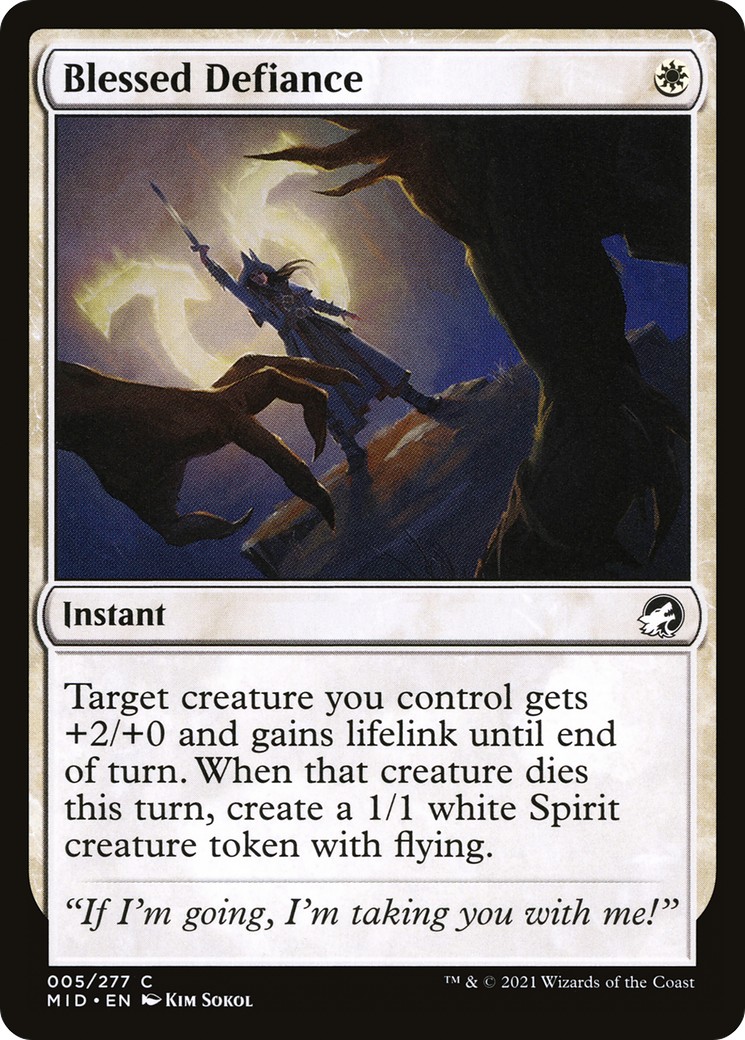2021 Magic: The Gathering Innistrad: Midnight Hunt 2021 Magic: The Gathering Innistrad: Midnight Hunt #5 trading card