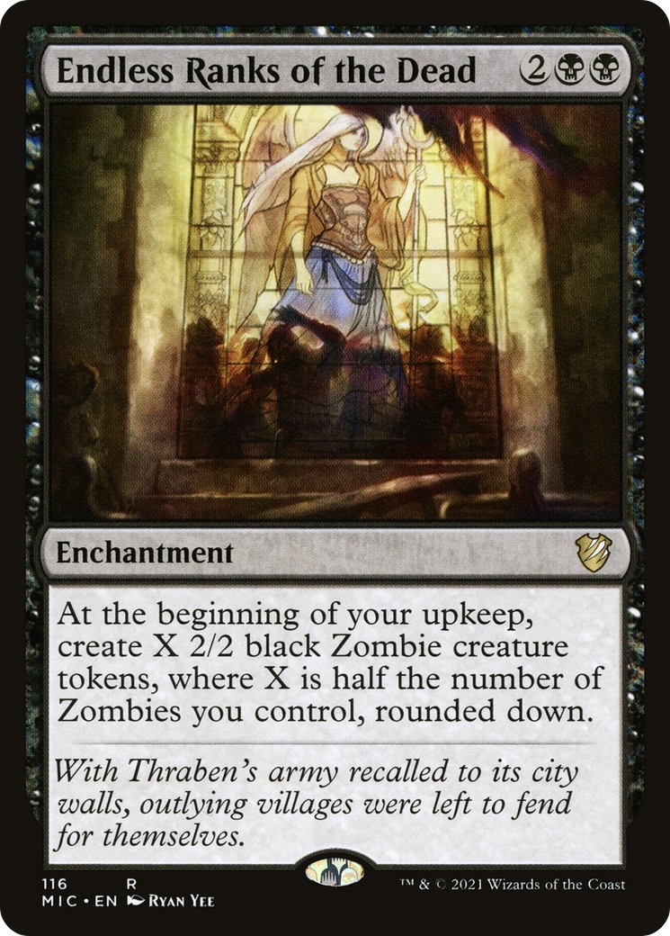 2021 Magic: The Gathering Midnight Hunt 2021 Magic: The Gathering Midnight Hunt #116 trading card