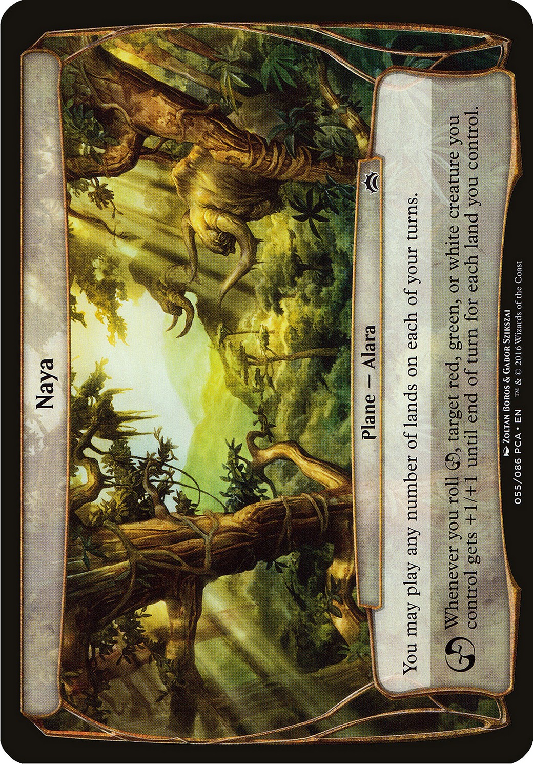 2016 Magic: The Gathering Planechase Anthology Planes 2016 Magic: The Gathering Planechase Anthology Planes #55 trading card