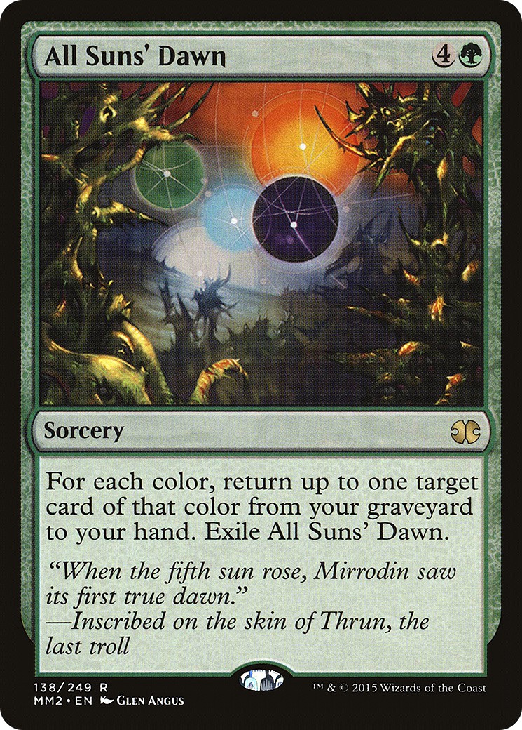 2015 Magic: The Gathering Modern Masters 2015 Magic: The Gathering Modern Masters #138 trading card