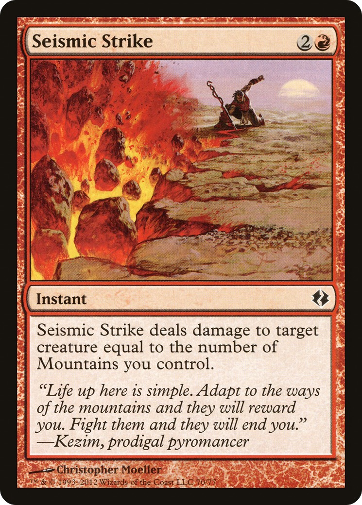 2012 Magic: The Gathering Duel Decks: Venser vs. Koth 2012 Magic: The Gathering Duel Decks: Venser vs. Koth #70 trading card