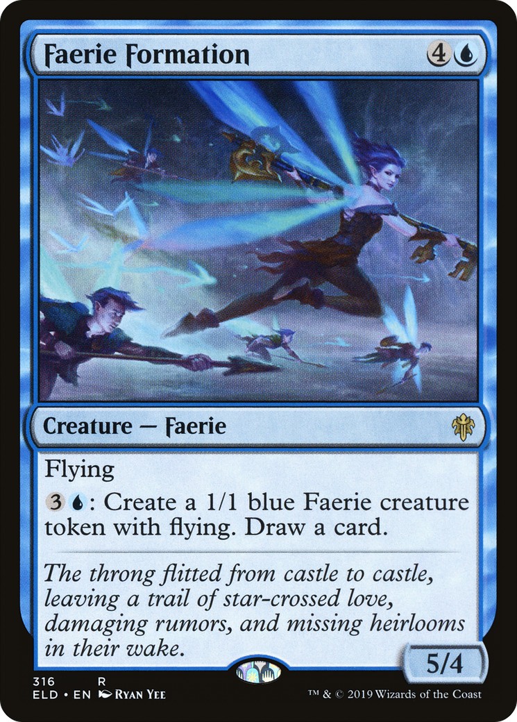 2019 Magic: The Gathering Throne of Eldraine 2019 Magic: The Gathering Throne of Eldraine #316 trading card