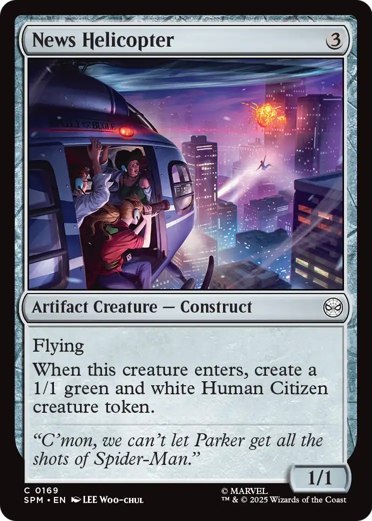 2025 Magic: The Gathering Marvel's Spider-Man 2025 Magic: The Gathering Marvel's Spider-Man #169 trading card