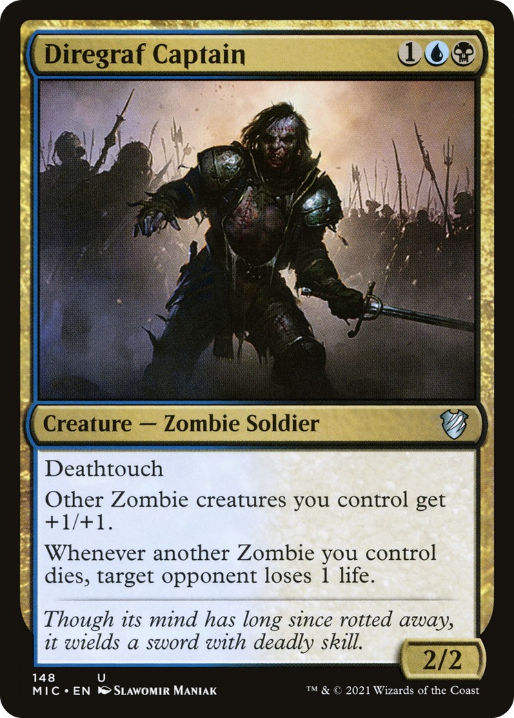 2021 Magic: The Gathering Midnight Hunt 2021 Magic: The Gathering Midnight Hunt #148 trading card