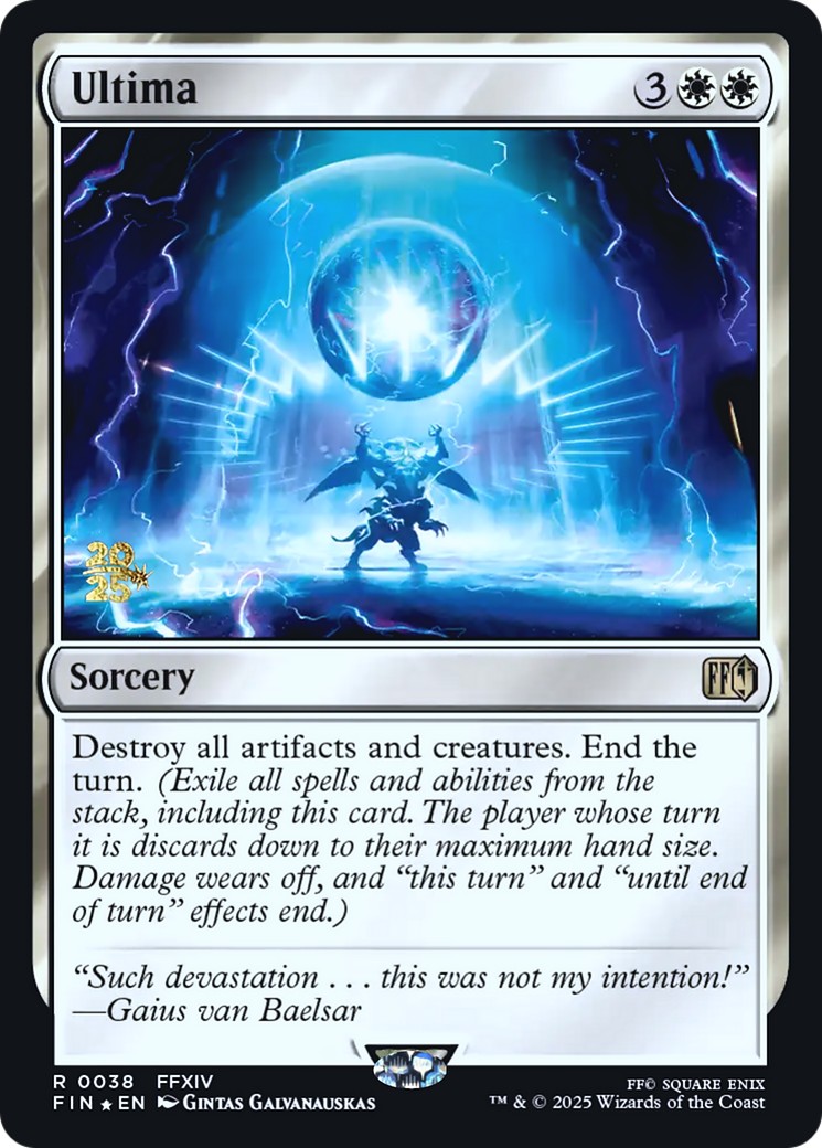 2025 Magic: The Gathering Final Fantasy Promos 2025 Magic: The Gathering Final Fantasy Promos #38s trading card