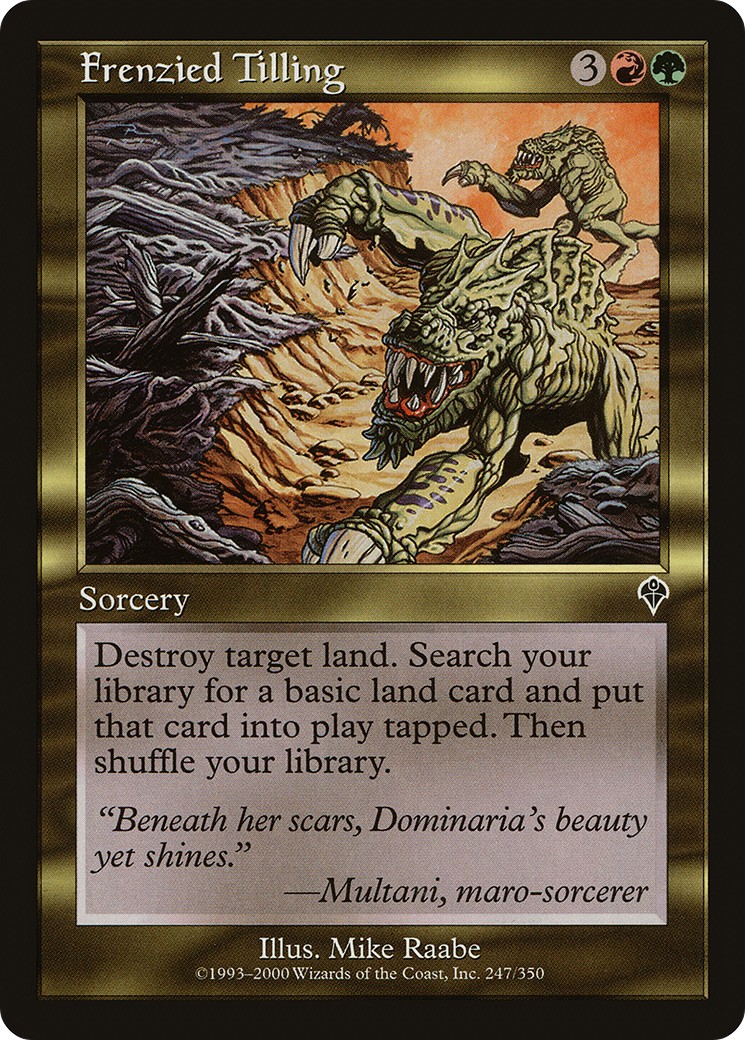 2000 Magic: The Gathering Invasion 2000 Magic: The Gathering Invasion #247 trading card