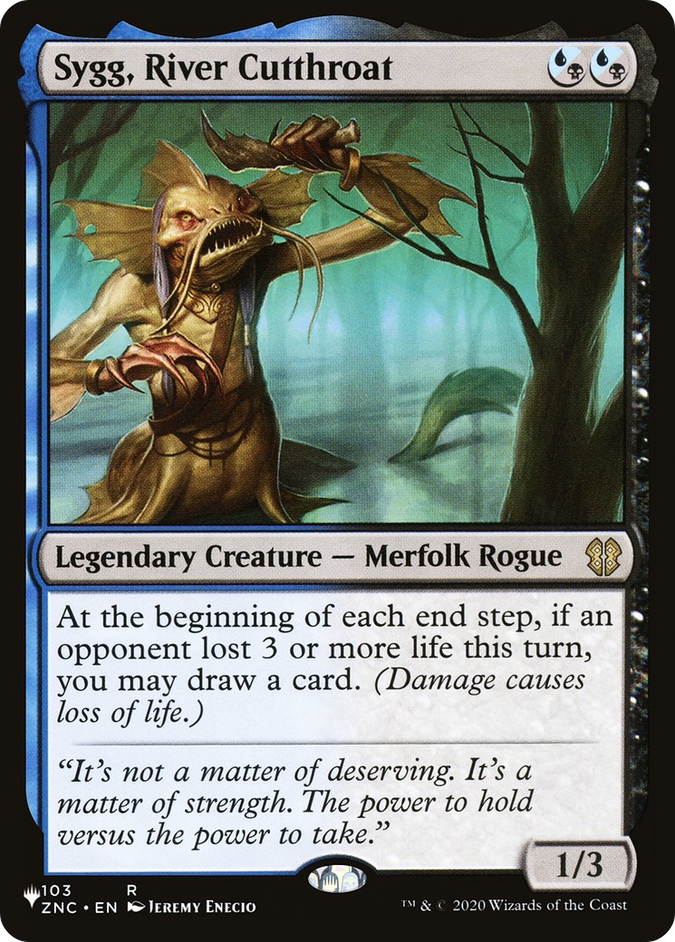 2023 Magic: The Gathering The List 2023 Magic: The Gathering The List #ZNC-103 trading card