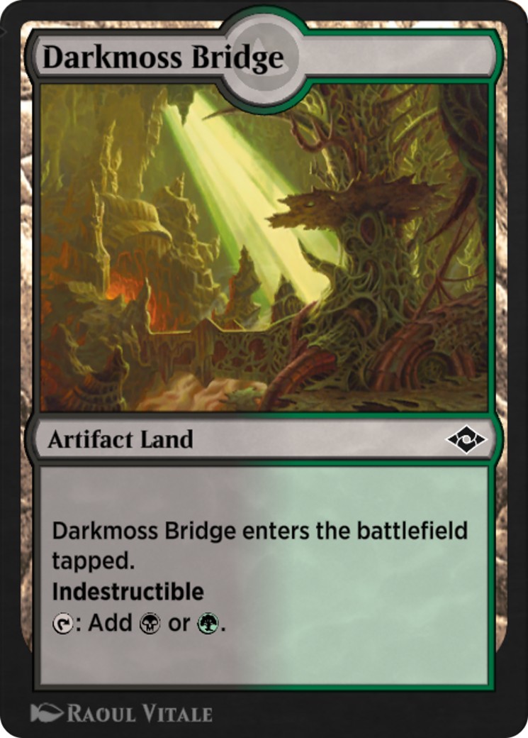 2022 Magic: The Gathering Historic Anthology 6 Darkmoss Bridge #11 trading card