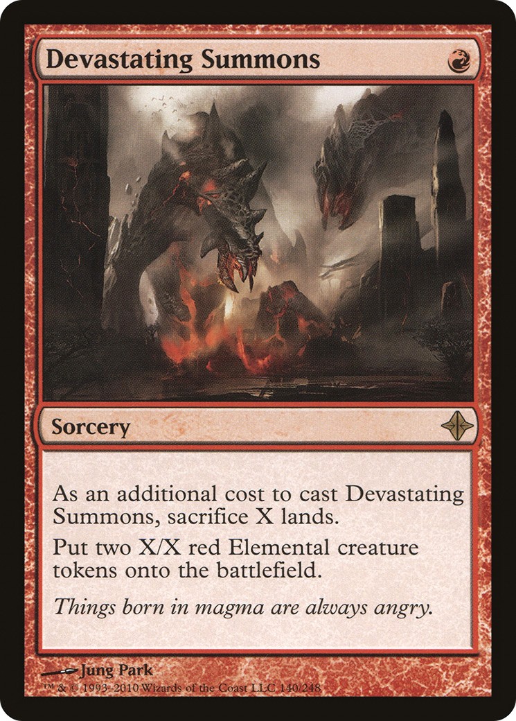 2010 Magic: The Gathering Rise of the Eldrazi 2010 Magic: The Gathering Rise of the Eldrazi #140 trading card