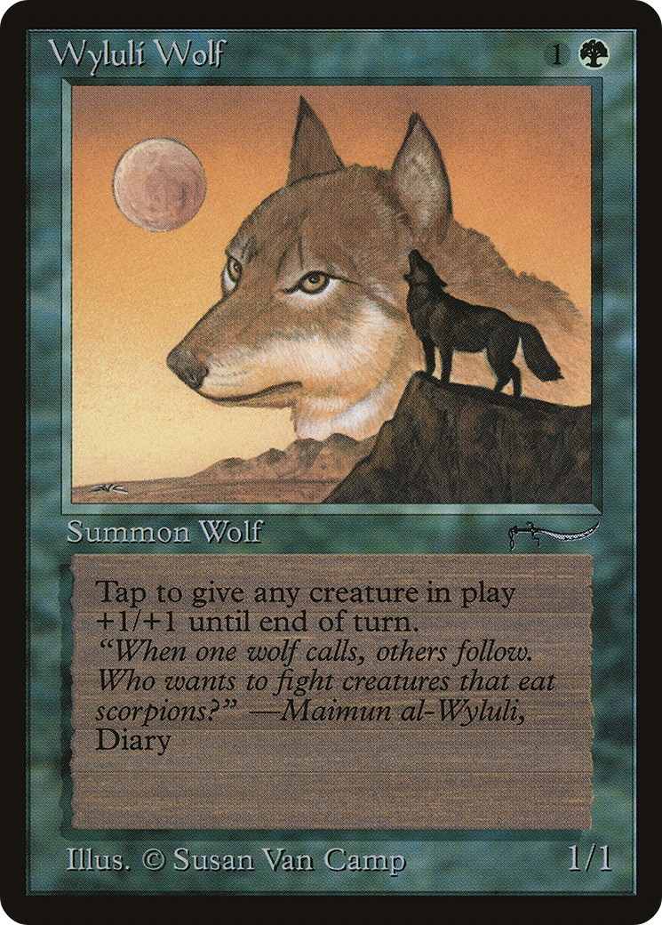 1993 Magic: The Gathering Arabian Nights 1993 Magic: The Gathering Arabian Nights #55 trading card