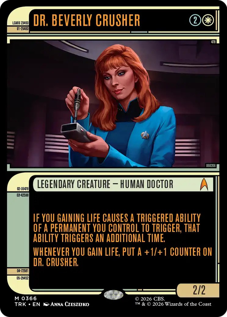 2026 Magic: The Gathering Star Trek 2026 Magic: The Gathering Star Trek #366 trading card