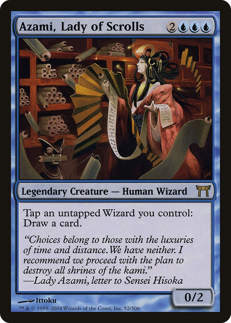 2004 Magic: The Gathering Champions of Kamigawa 2004 Magic: The Gathering Champions of Kamigawa #52 trading card