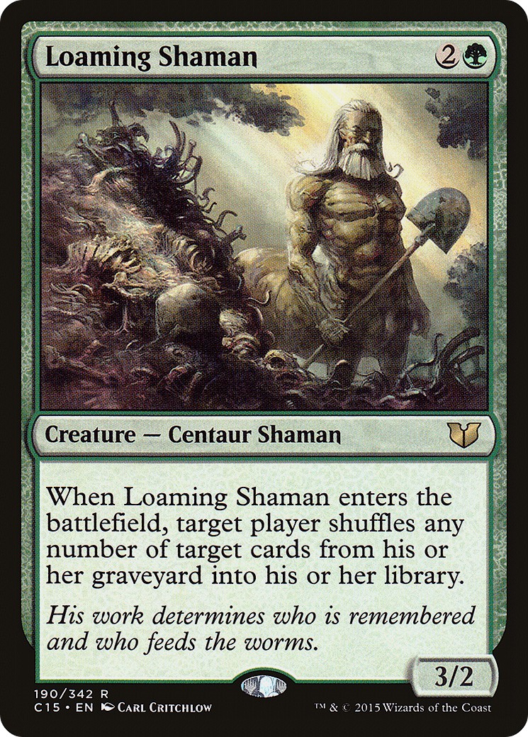 2015 Magic: The Gathering Commander 2015 Magic: The Gathering Commander #190 trading card