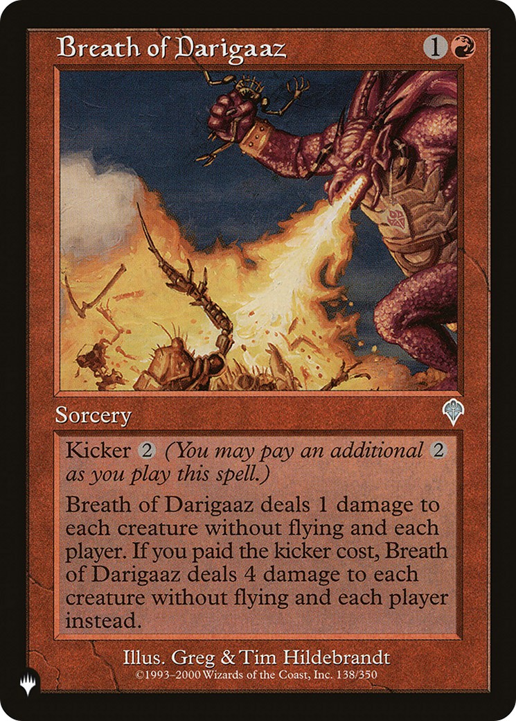 2024 Magic: The Gathering The List 2024 Magic: The Gathering The List #INV-138 trading card