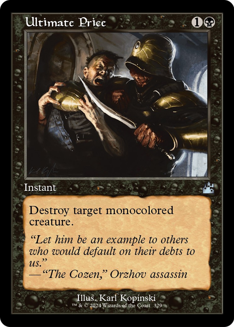 2024 Magic: The Gathering Ravnica Remastered 2024 Magic: The Gathering Ravnica Remastered #329 trading card