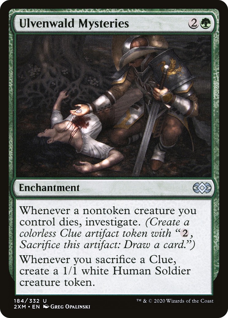 2020 Magic: The Gathering Double Masters 2020 Magic: The Gathering Double Masters #184 trading card