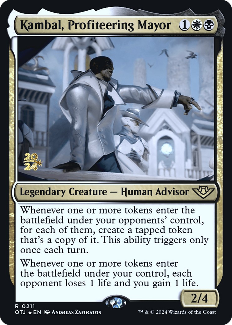 2024 Magic: The Gathering Outlaws of Thunder Junction Promos 2024 Magic: The Gathering Outlaws of Thunder Junction Promos #21