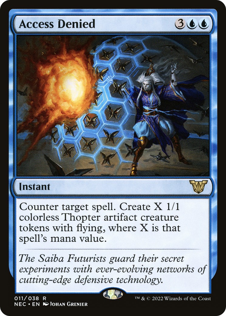 2022 Magic: The Gathering Neon Dynasty 2022 Magic: The Gathering Neon Dynasty #11 trading card