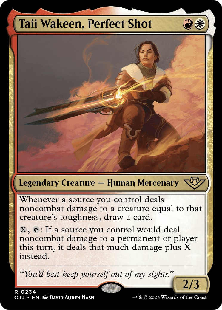 2024 Magic: The Gathering Outlaws of Thunder Junction 2024 Magic: The Gathering Outlaws of Thunder Junction #234 trading card