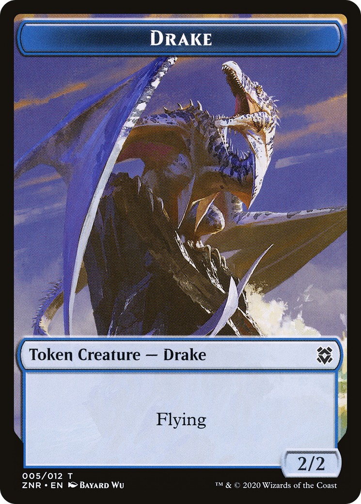 2020 Magic: The Gathering Zendikar Rising Tokens 2020 Magic: The Gathering Zendikar Rising Tokens #5 trading card