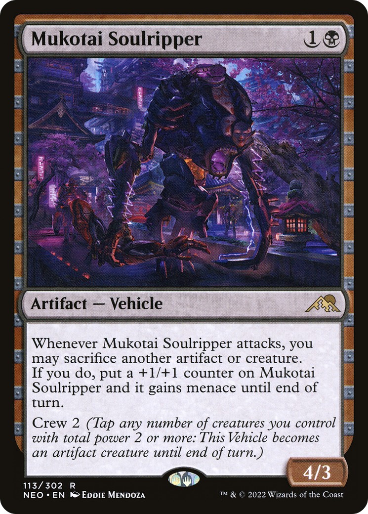 2022 Magic: The Gathering Kamigawa: Neon Dynasty 2022 Magic: The Gathering Kamigawa: Neon Dynasty #113 trading card