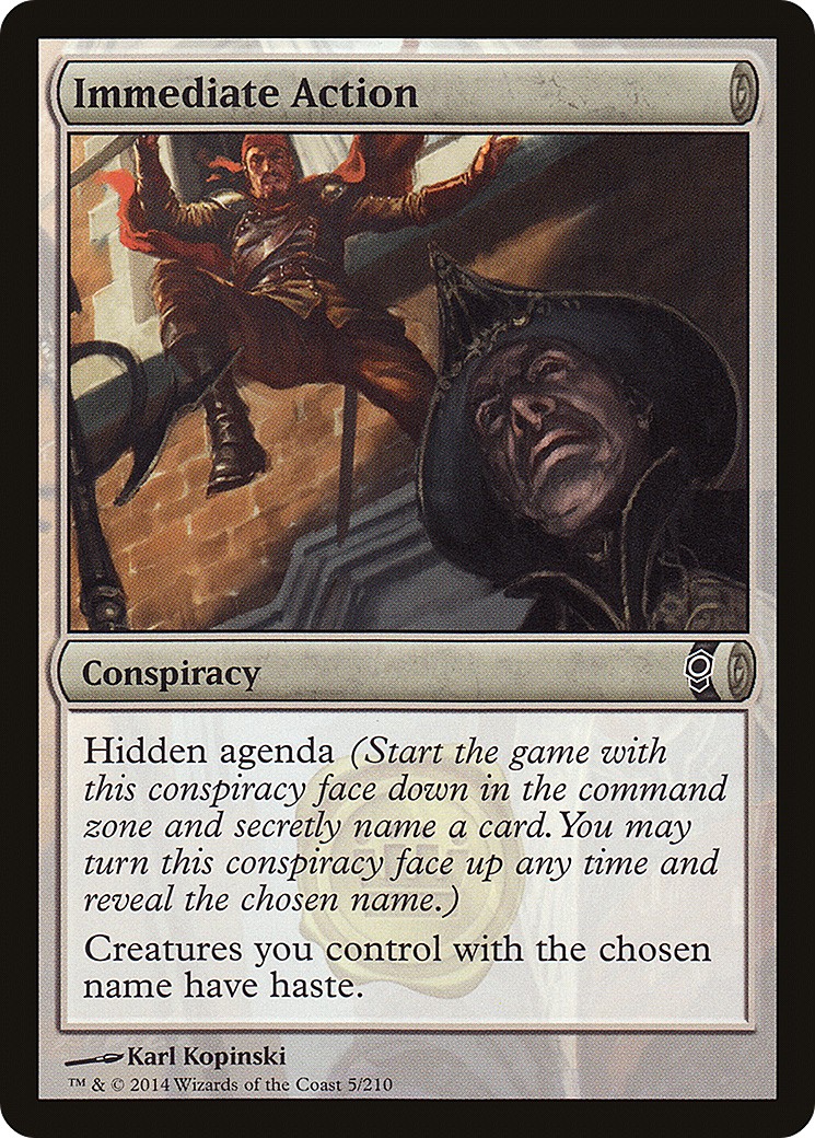 2014 Magic: The Gathering Conspiracy 2014 Magic: The Gathering Conspiracy #5 trading card