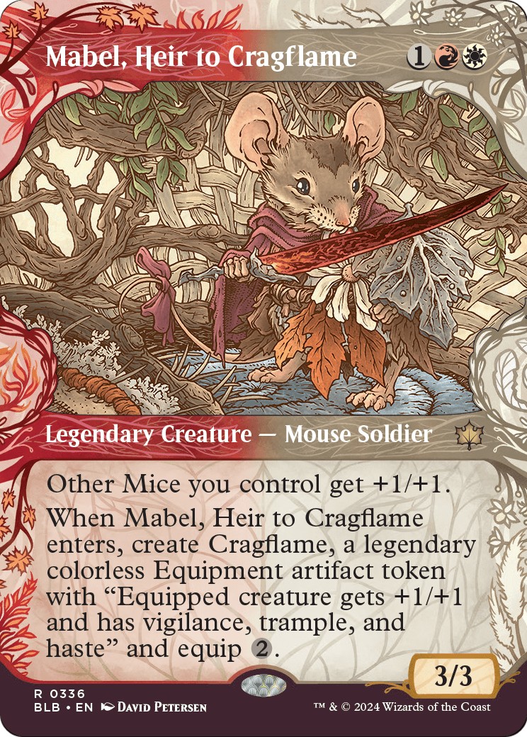 2024 Magic: The Gathering Bloomburrow 2024 Magic: The Gathering Bloomburrow #336 trading card