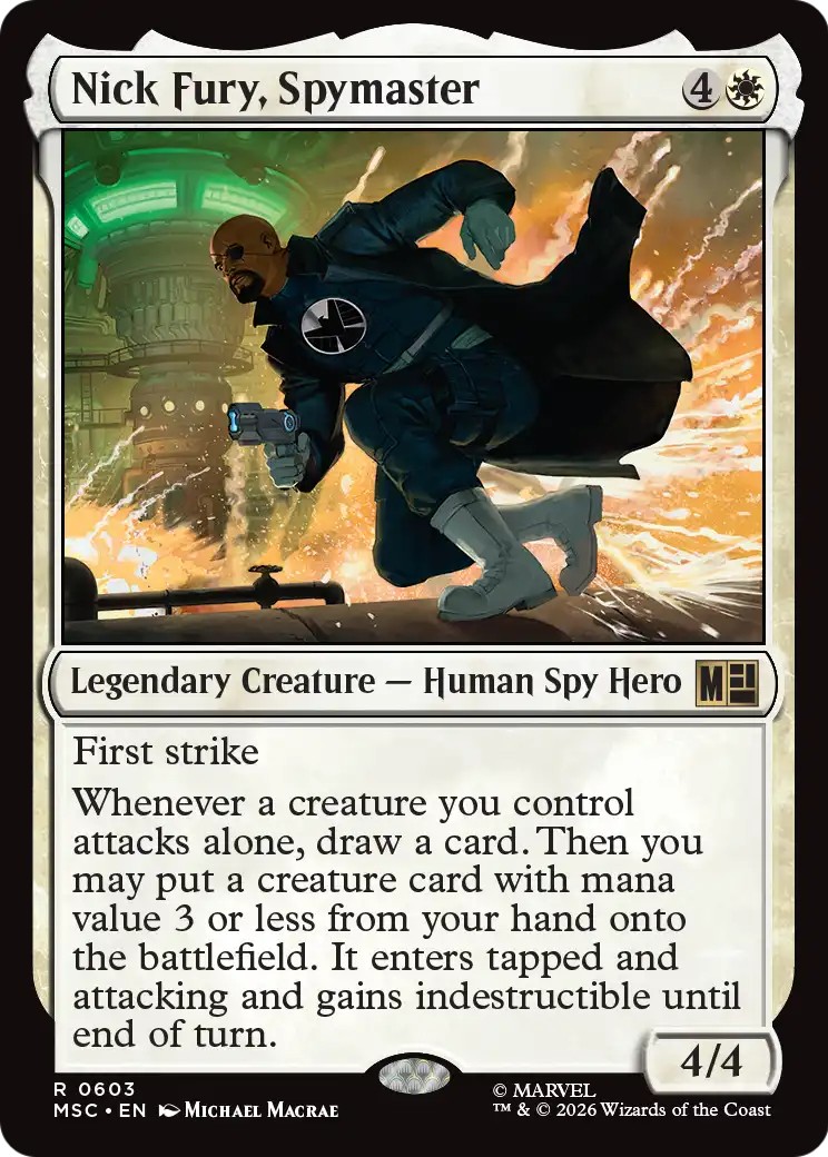 2026 Magic: The Gathering Marvel Super Heroes 2026 Magic: The Gathering Marvel Super Heroes #603 trading card