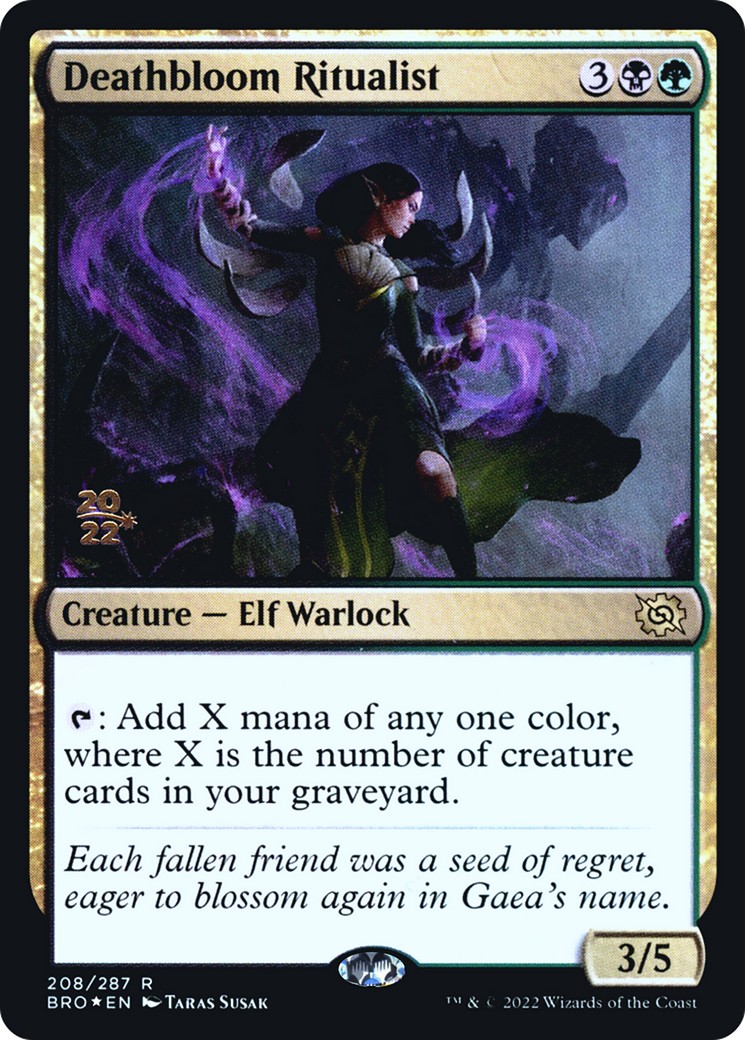 2022 Magic: The Gathering The Brothers' War Promos 2022 Magic: The Gathering The Brothers' War Promos #208s trading card