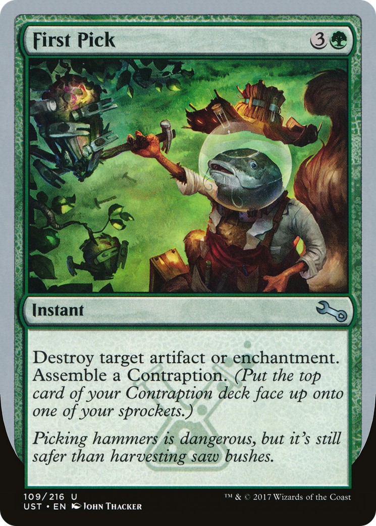 2017 Magic: The Gathering Unstable 2017 Magic: The Gathering Unstable #109 trading card