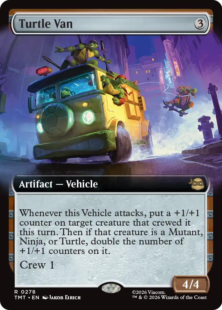2026 Magic: The Gathering Teenage Mutant Ninja Turtles 2026 Magic: The Gathering Teenage Mutant Ninja Turtles #278 trading ca