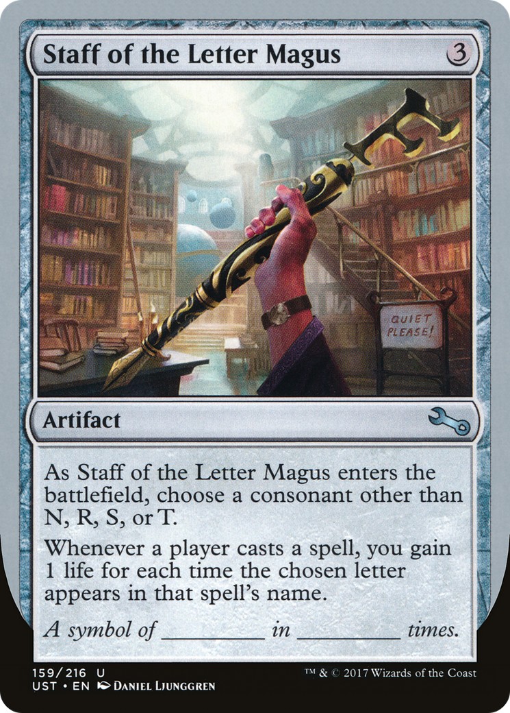 2017 Magic: The Gathering Unstable 2017 Magic: The Gathering Unstable #159 trading card