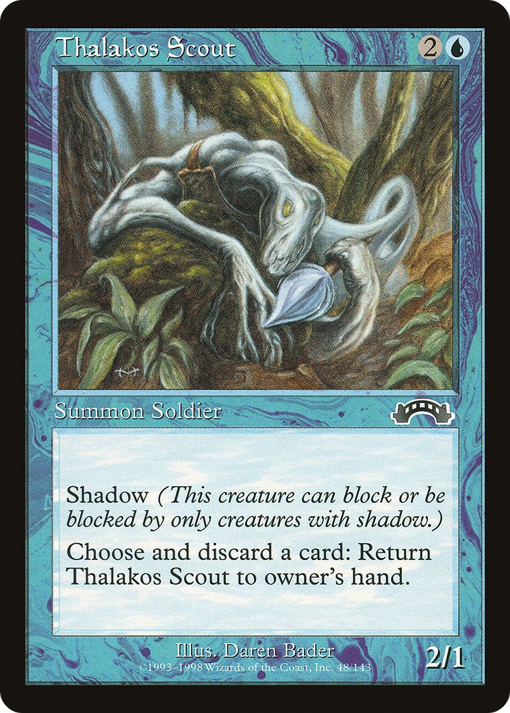 1998 Magic: The Gathering Exodus 1998 Magic: The Gathering Exodus #48 trading card