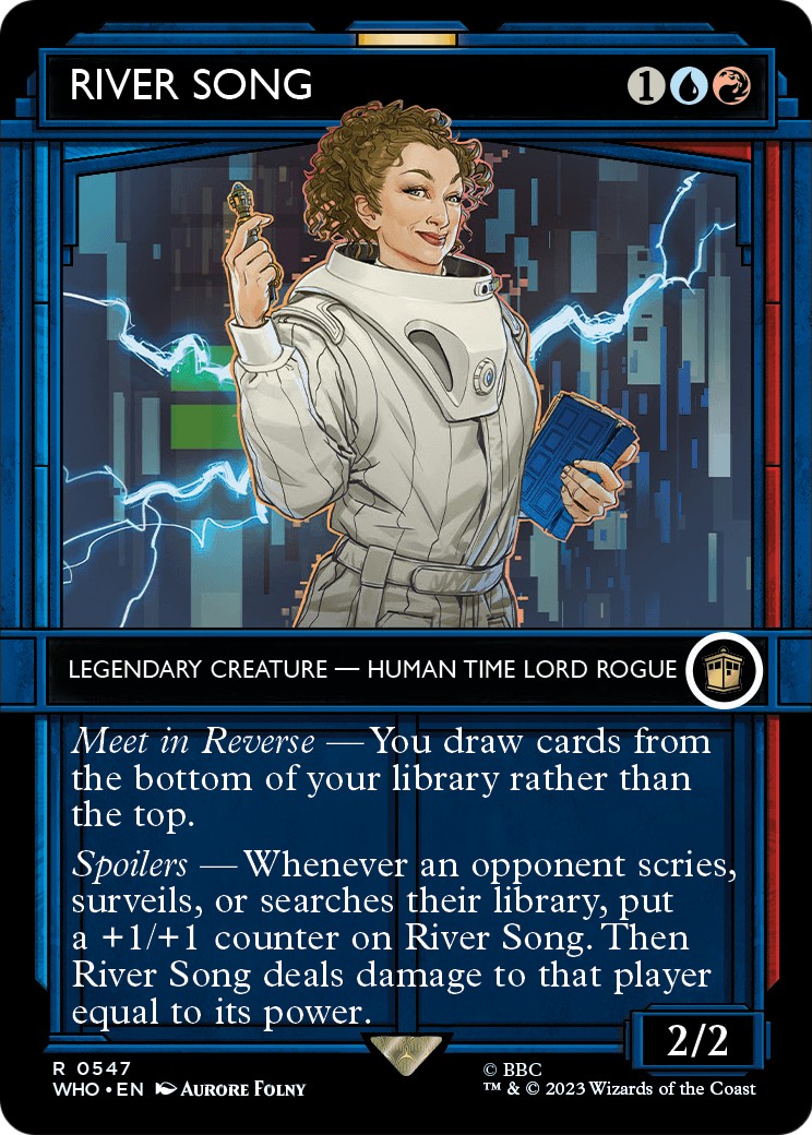 2023 Magic: The Gathering Doctor Who 2023 Magic: The Gathering Doctor Who #547 trading card