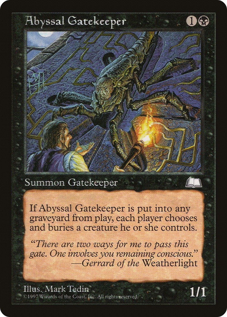 1997 Magic: The Gathering Weatherlight 1997 Magic: The Gathering Weatherlight #59 trading card
