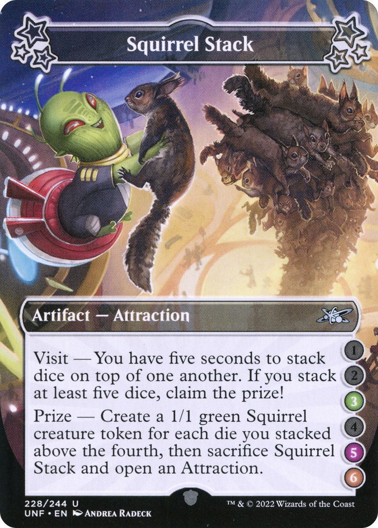 2022 Magic: The Gathering Unfinity 2022 Magic: The Gathering Unfinity #228e trading card