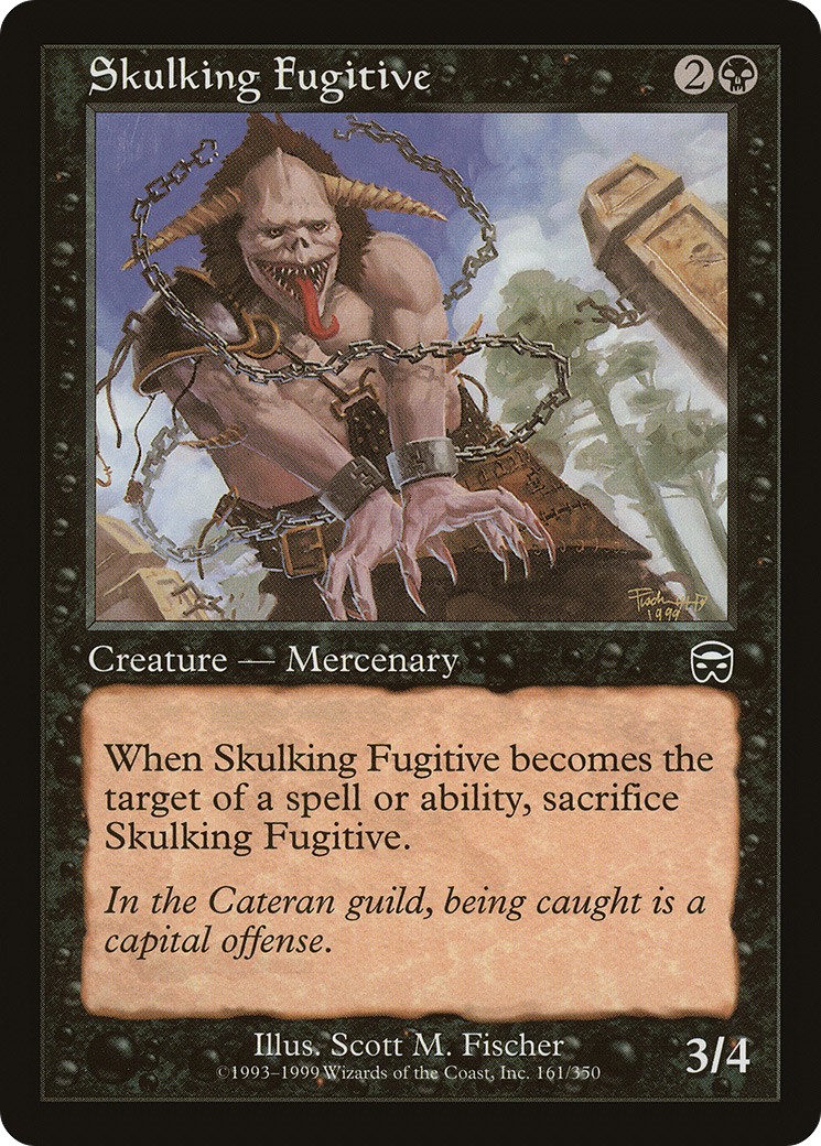 1999 Magic: The Gathering Mercadian Masques 1999 Magic: The Gathering Mercadian Masques #161 trading card