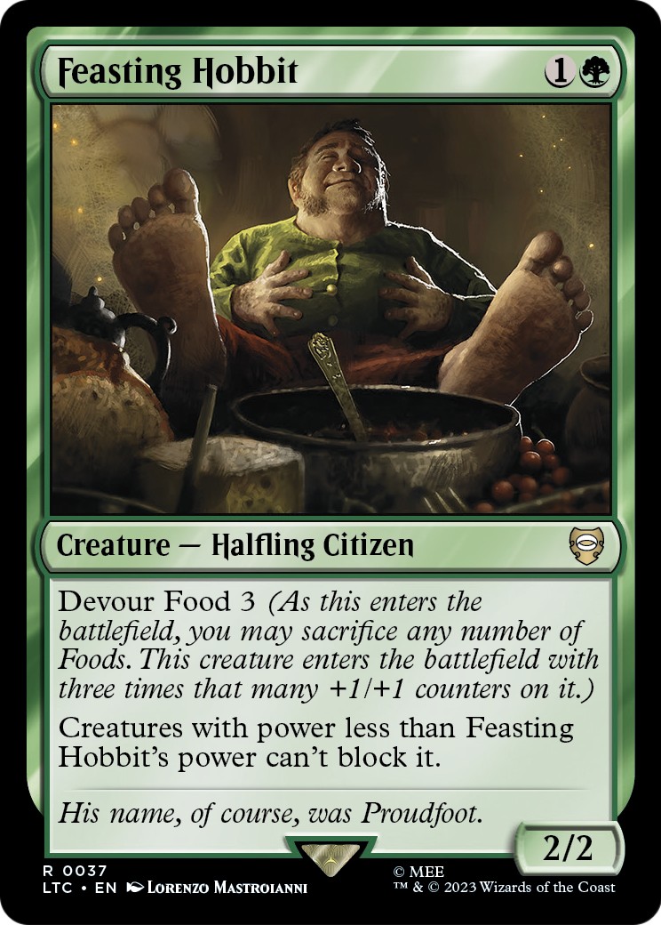 2023 Magic: The Gathering Tales of Middle-earth 2023 Magic: The Gathering Tales of Middle-earth #37 trading card